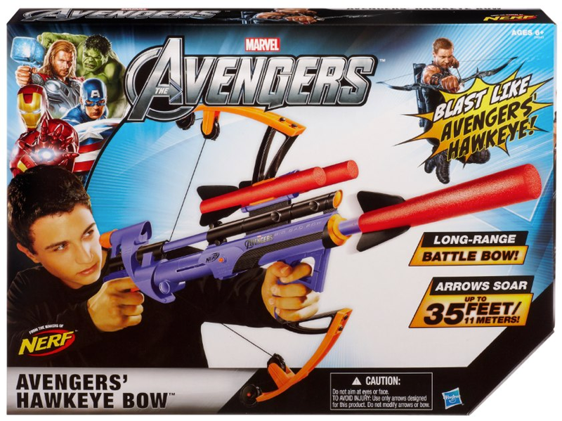 Illustration for article titled A Fresh Look at Hawkeye's Bow from The Avengers... in Nerf Form